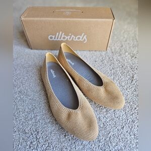 Allbirds Tree Breezers in Forage Tan, size 8 womens